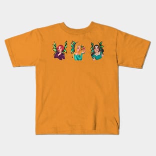 Will,Cornelia and Hay Lin Kids T-Shirt